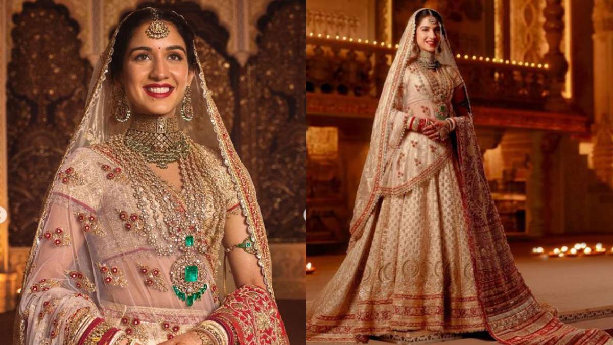 Radhika Merchant Wedding Look