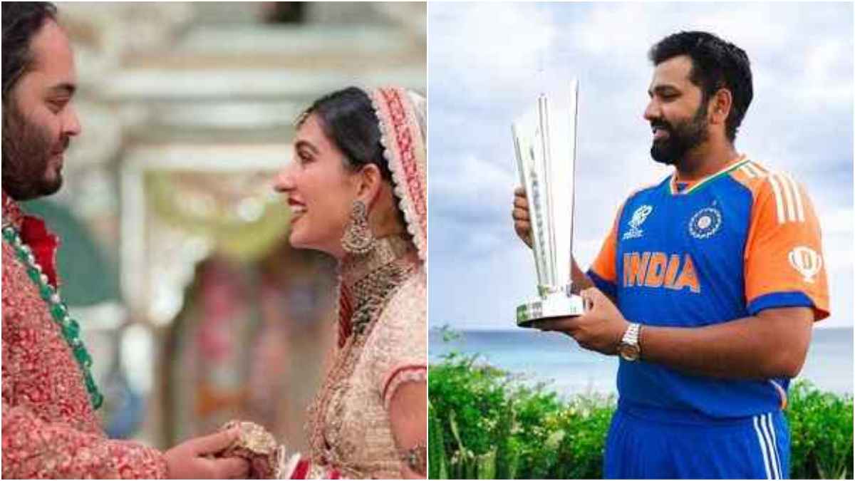 Rohit Sharma Missing From Anant-Radhika Wedding; But Why_