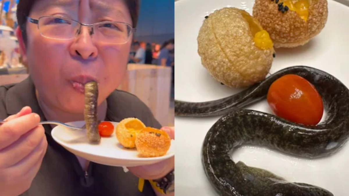 Viral Video of 'golgappas' filled with live eels spark global shock and controversy over culinary boundaries.