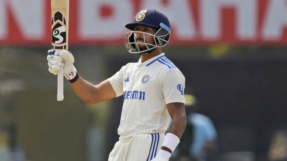 Dhruv Jurel made his Test debut against England