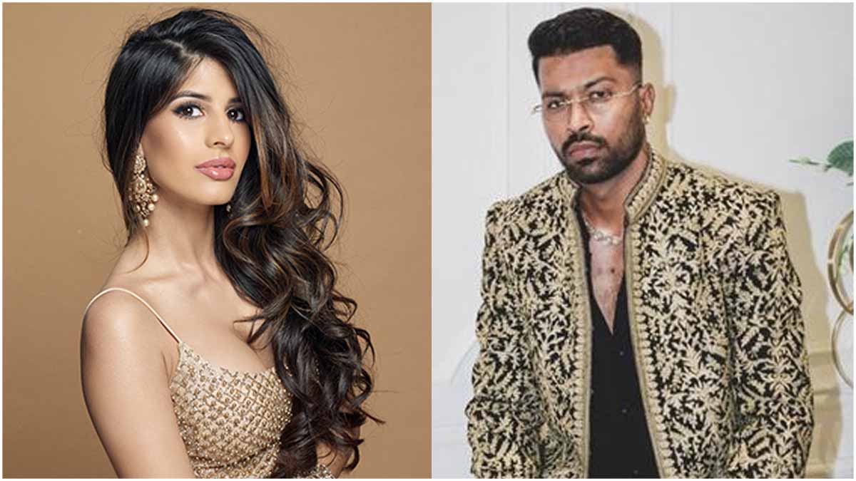 Hardik Pandya and Jasmin Walia