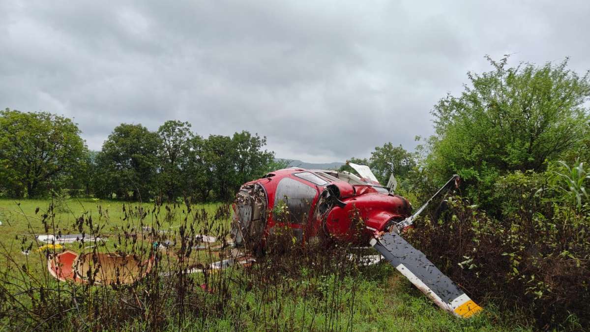 Helicopter Crash in Pune