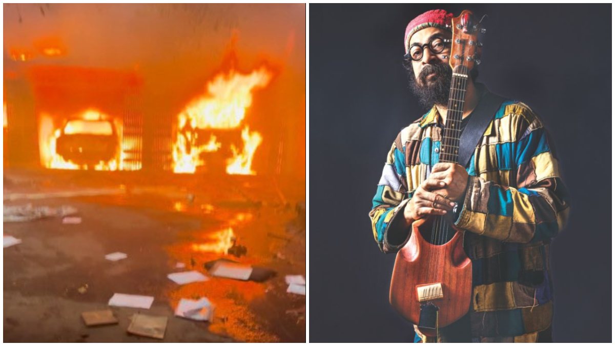 Hindu Musician House Set on Fire In Dhaka