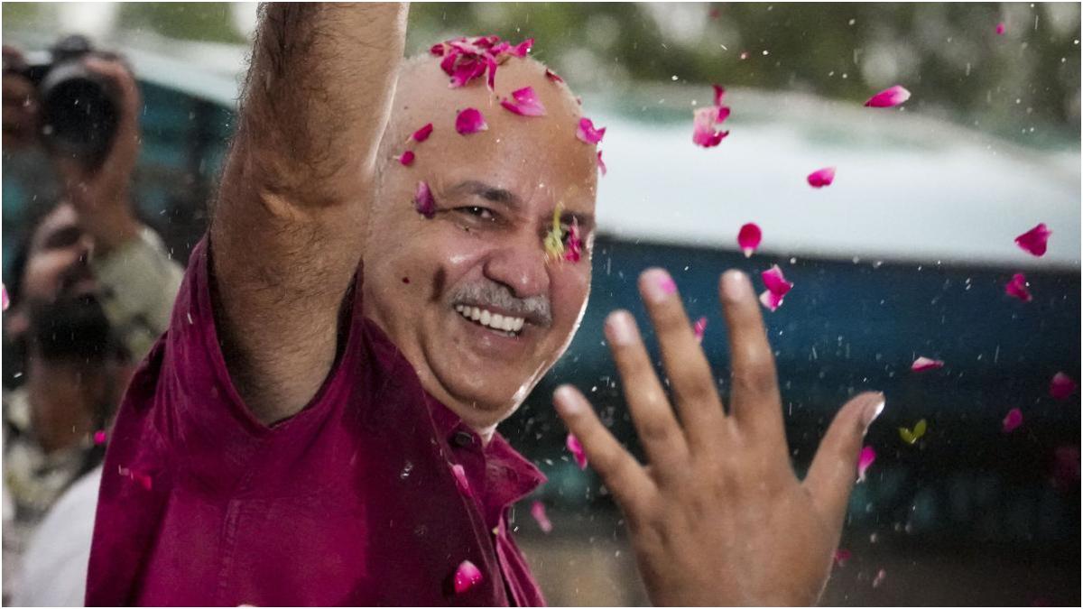 Manish Sisodia First Reaction After Bail