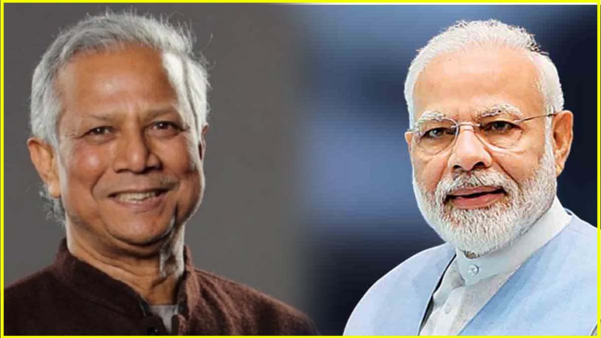 Muhammad Yunus and PM Modi