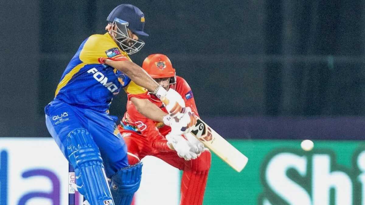 Rishabh Pant played the opening match of Delhi Premier League