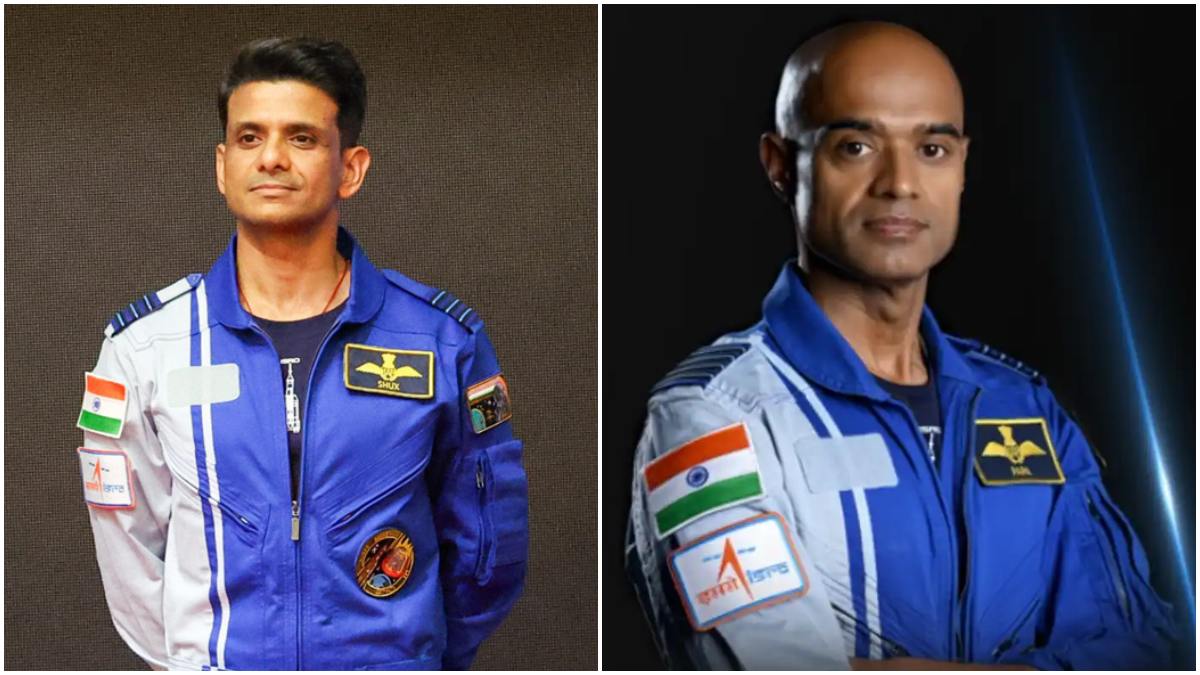 Shubhanshu Shukla & Prasanth Nair For NASA ISRO Mission