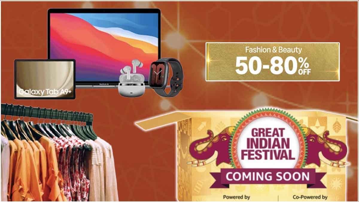 Amazon Great Indian Festival 2024: Pre-Sale Offers On Electronics, Fashion, And More