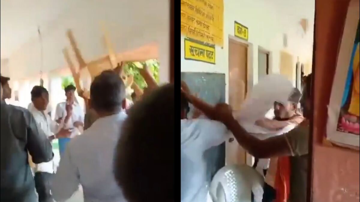 Bihar: students assault teacher in Kaimur