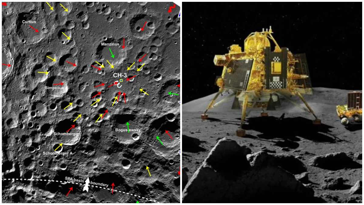 Chandrayaan-3, Pragyan rover spots