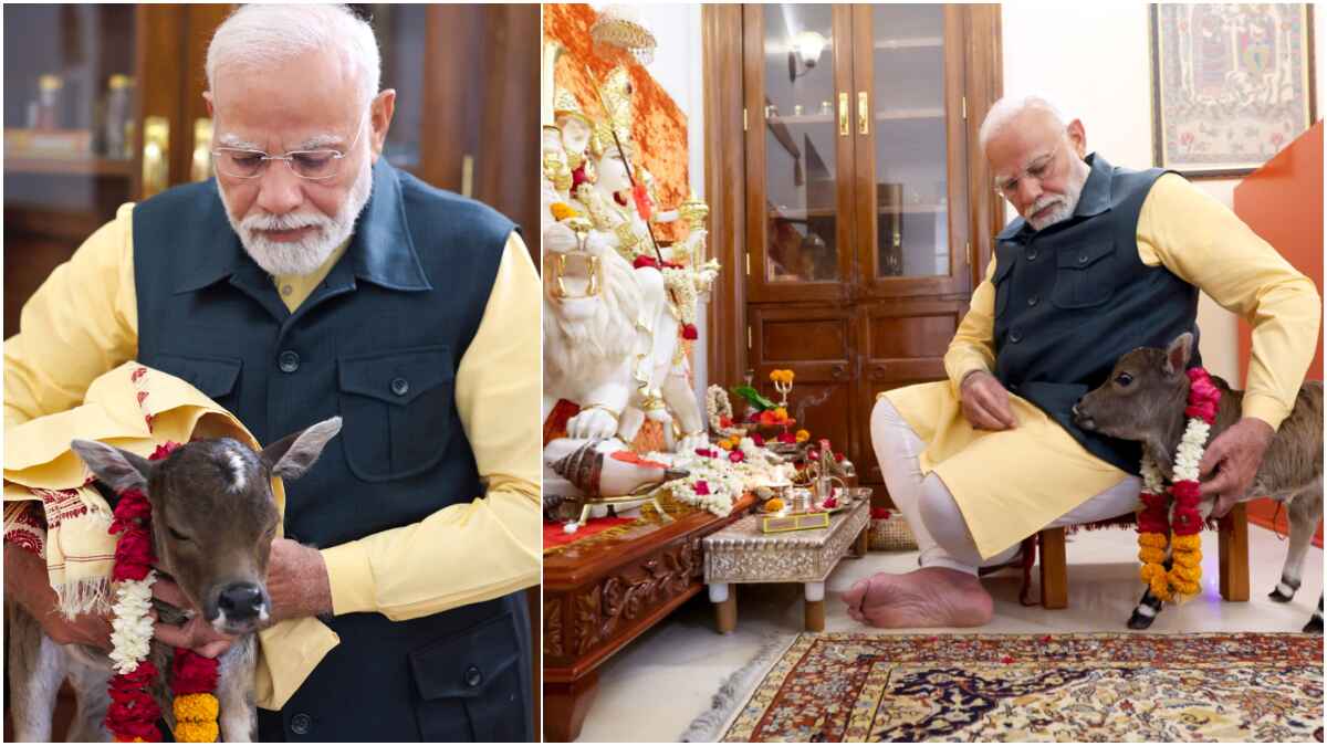 Deepjyoti at PM Modi's residence