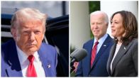 Donald Trump blames Joe Biden and Kamala Harris