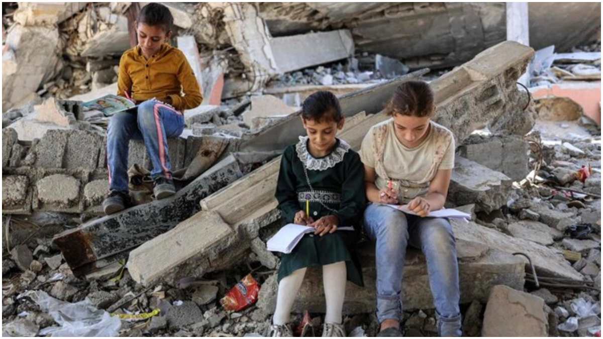 Gaza attack impact on children's future