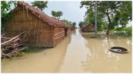 Heavy rainfall causes flood in Sitapur, Uttar Pradesh