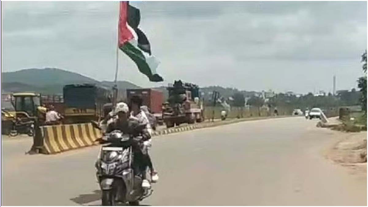 Karnataka Police File Case Against 6 Boys For Riding Two-Wheelers With Palestinian Flag