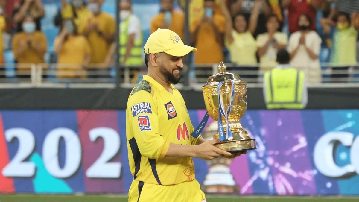 MS Dhoni plays for Chennai Super Kings