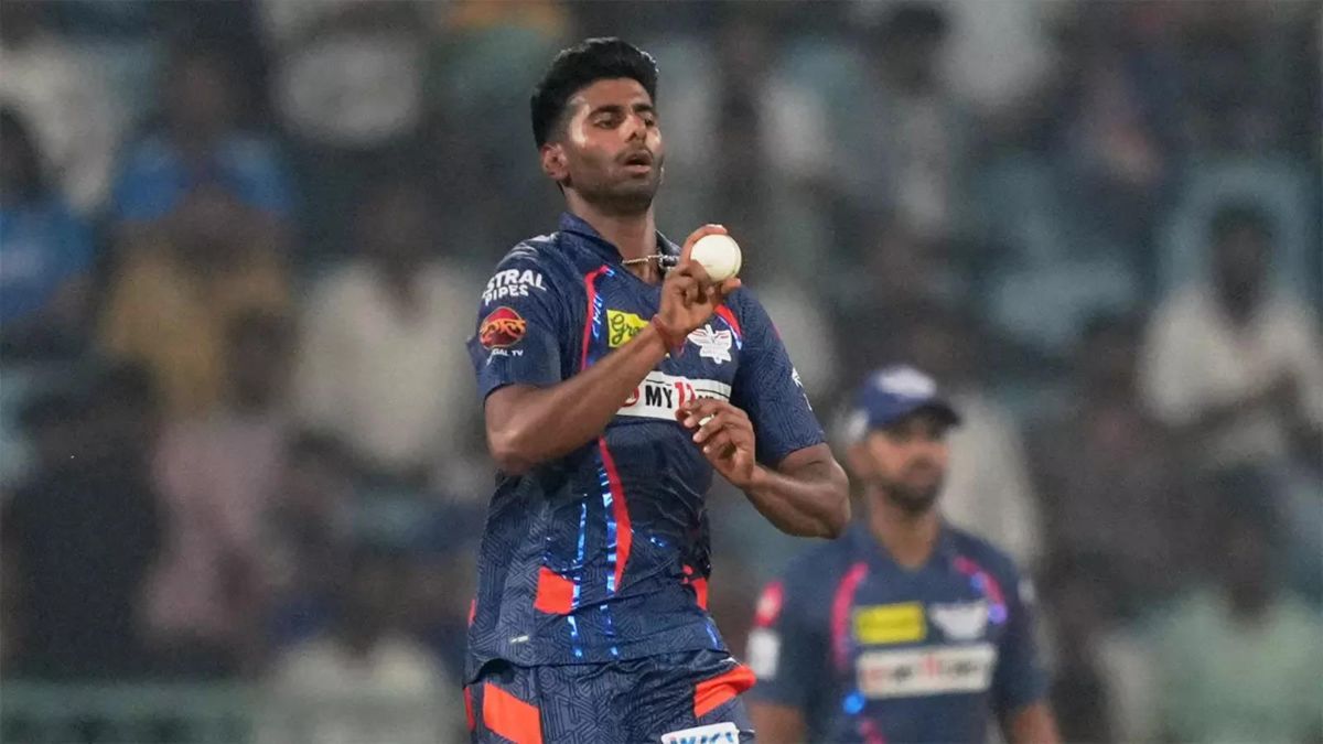 Mayank Yadav plays for Lucknow Super Giants in IPL