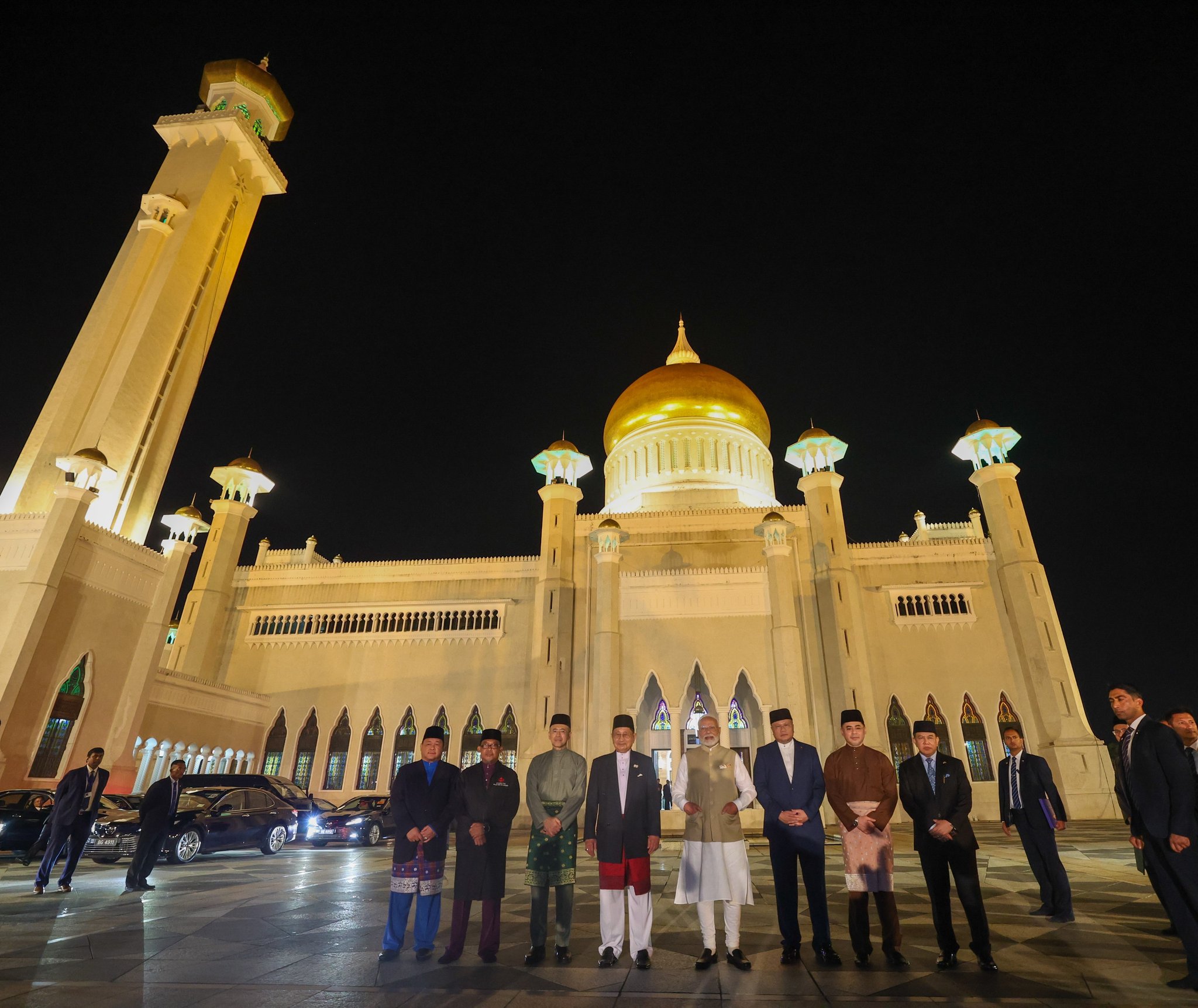 Narendra Modi In Brunei