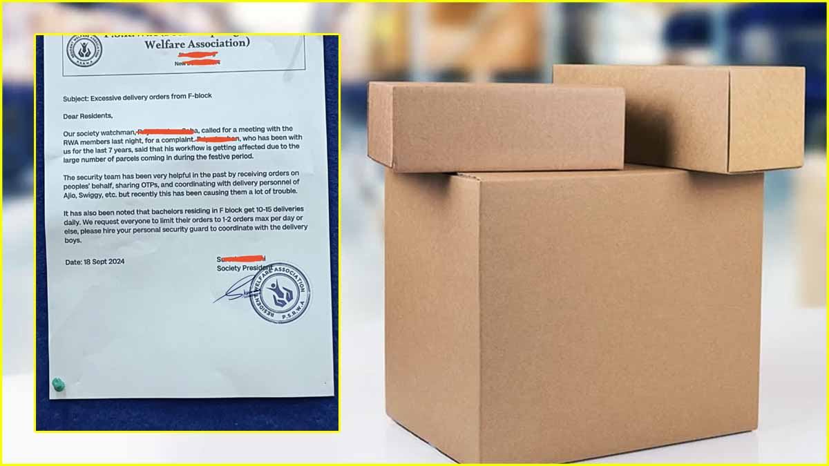 'Hire Your Personal Security Guard': New Delhi Society Issues Notice To Residents With Too Many Deliveries