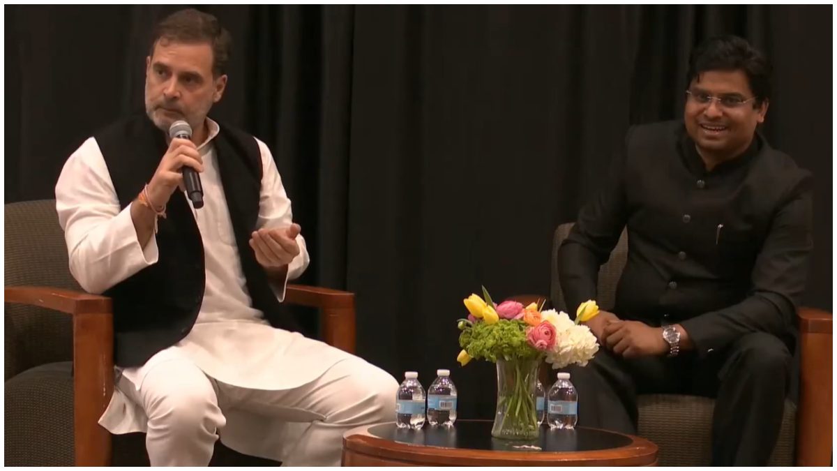 Rahul Gandhi in US