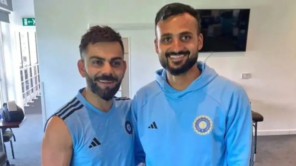 Virat Kohli and Akashdeep Singh