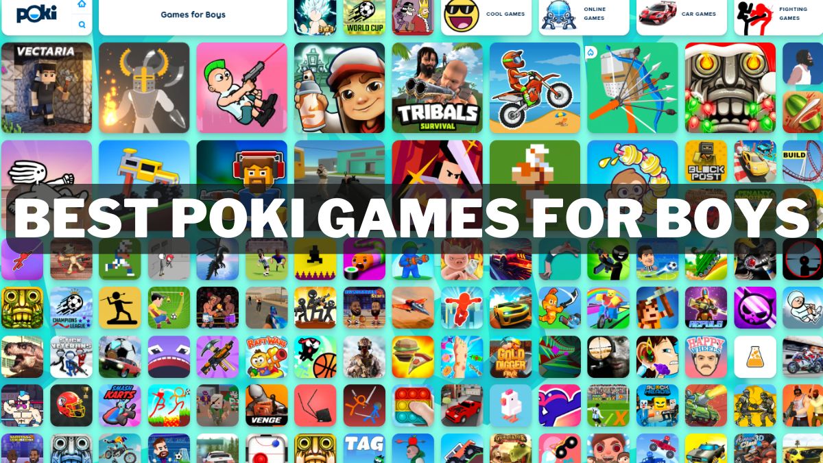 7 Best Online Free Poki Games For Boys: From Bullet Bros, Drive Mad To Cricket World Cup