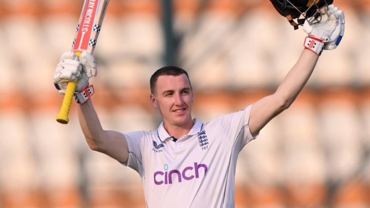 Harry Brook scored his maiden double ton against Pakistan