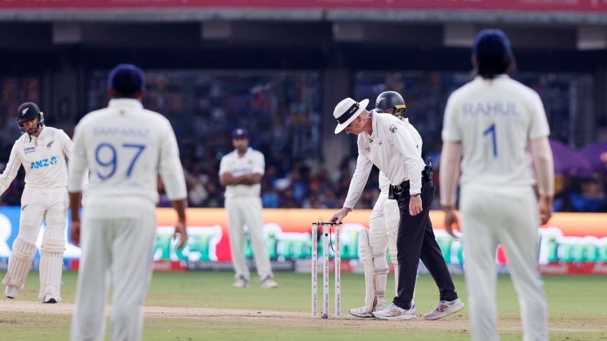 IND Vs NZ, 1st Test, Day4 Rain Interrupts Play As New Zealand