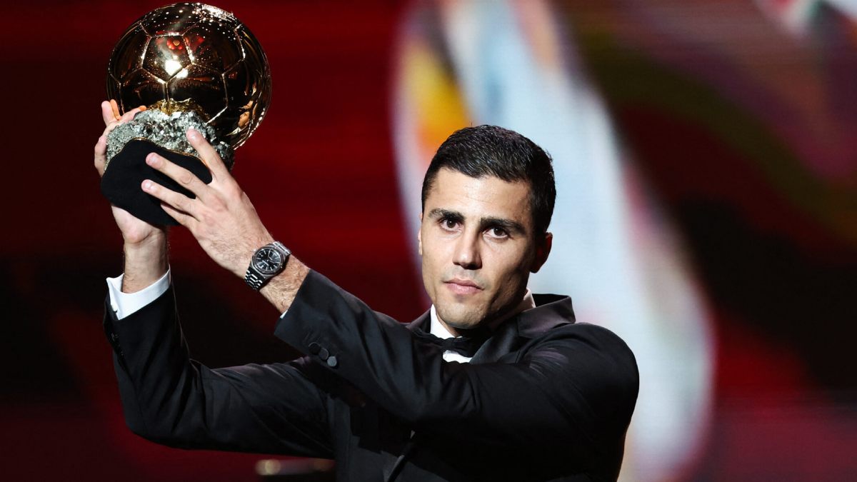 Manchester City star Rodri wins Ballon d'Or