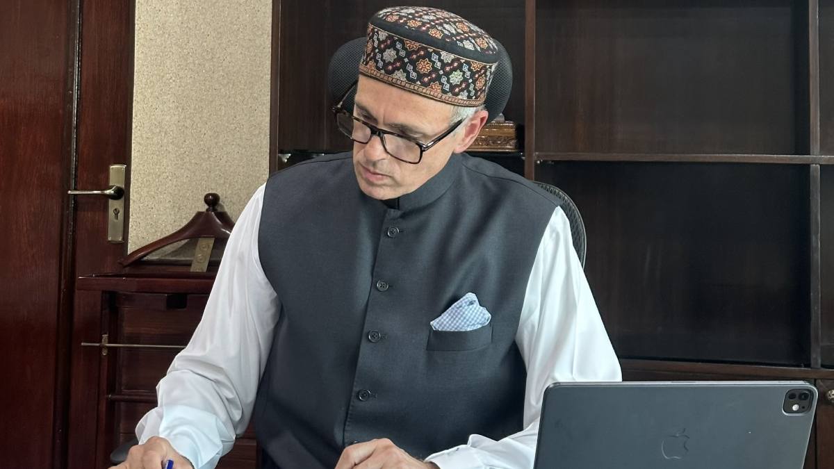 Omar Abdullah, CM, Jammu and Kashmir