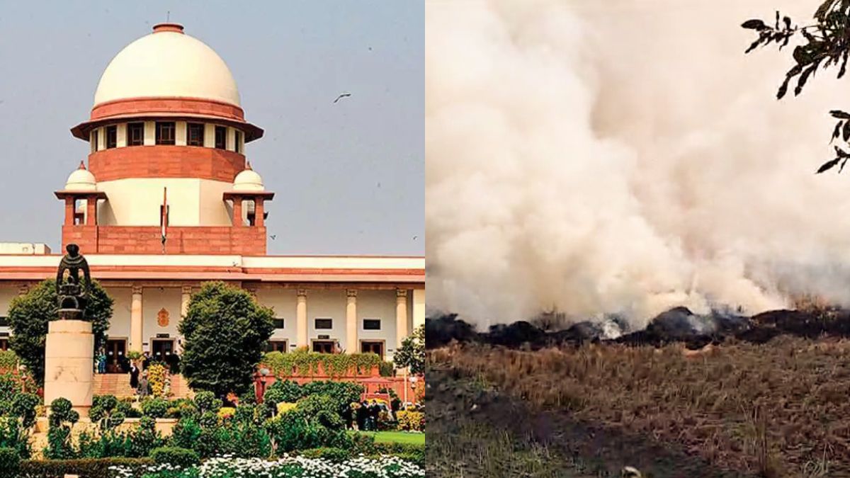 SC Questions Punjab, Haryana Governments Over Stubble Burning, Slams Sluggish Action