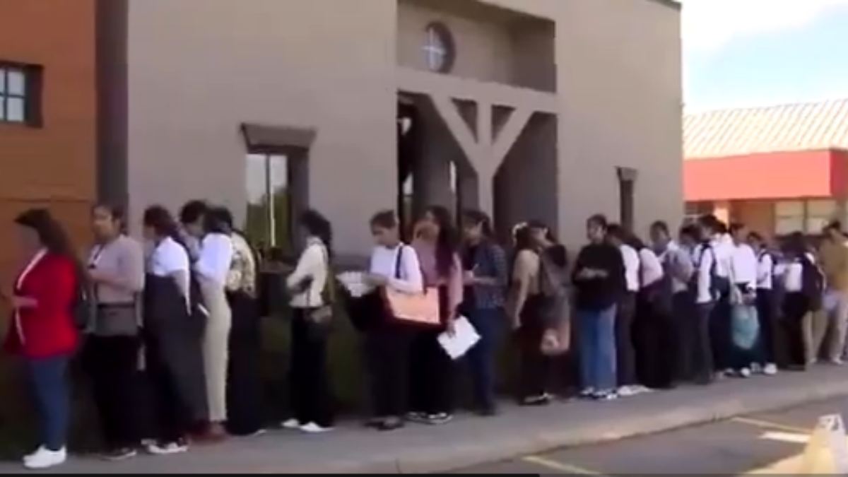 Shocking! Viral Video Shows Thousands Of Indian Students Lining Up For Waiter Jobs In Canada News24 –