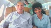 Ratan Tata with Shantanu Naidu