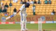 Rohit Sharma was dismissed for a duck in the first innings of 2nd Test against New Zealand