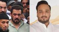 Salman Khan and Zeeshan Siddiqui