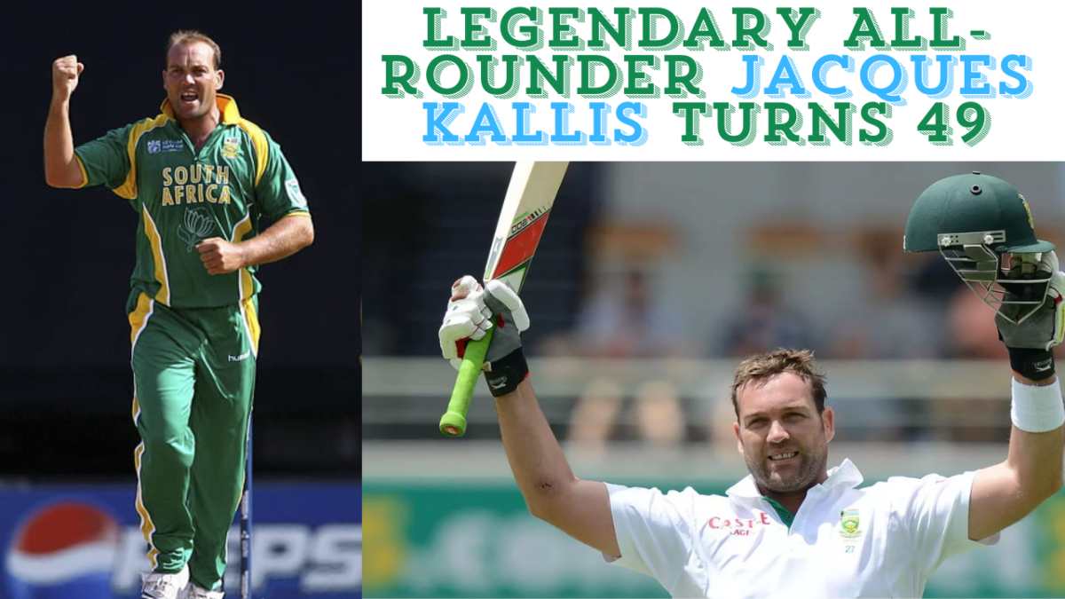 South Africa's Jacques Kallis turns 49