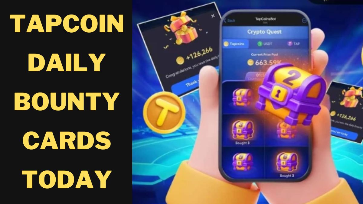 TapCoin Daily Bounty Cards Today October 6, 2024: How Can You Make 6,000,000 Coins in a Month?