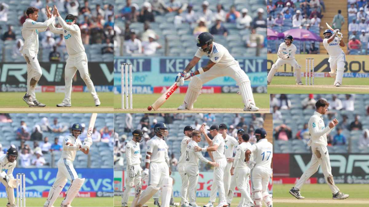 Team India's batting lineup again struggles in 2nd Test against New Zealand