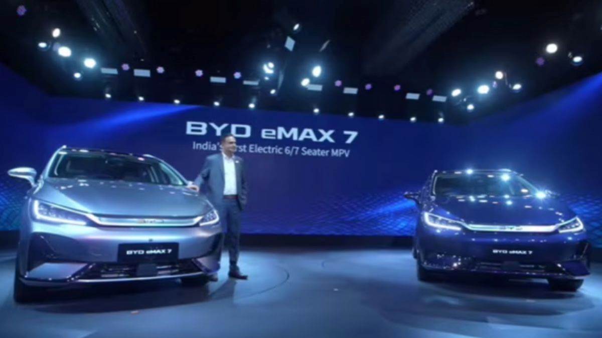 BYD eMax7 Electric MPV Launched In India: Check Features And Designs