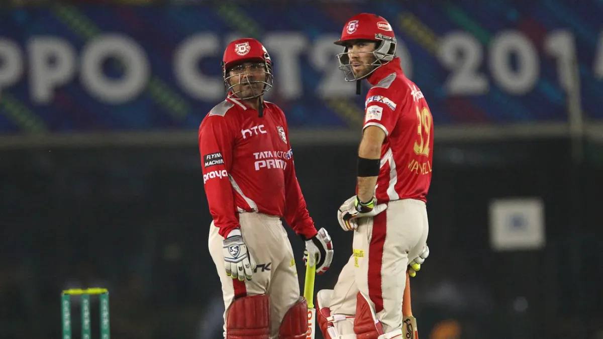 Virender Sehwag and Glenn Maxwell