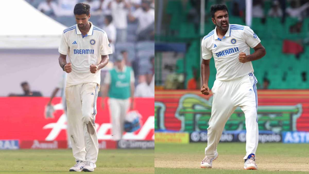 Washington Sundar and Ravichandran Ashwin