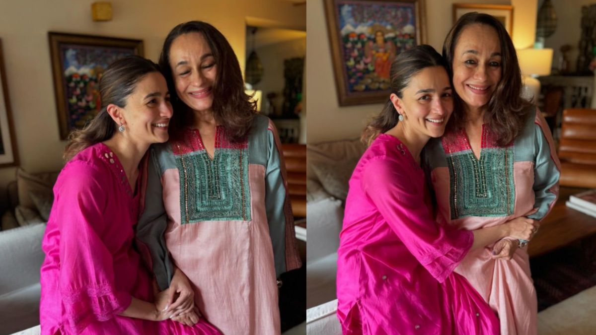 Alia Bhatt with her mother Soni Razdan