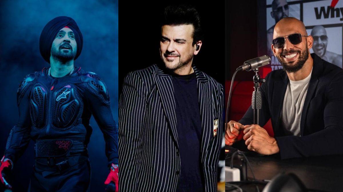 Diljit Dosanjh, Adnan Sami, Andrew Tate