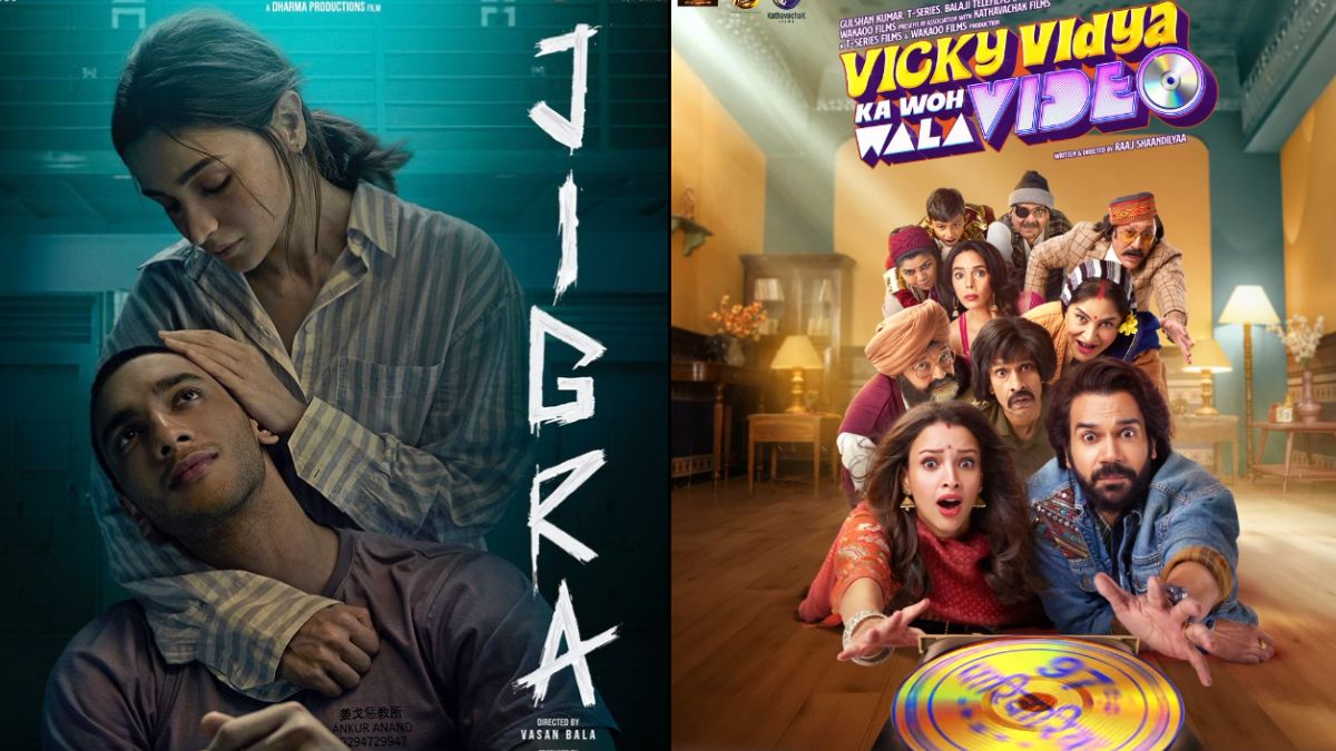 Jigra Vs Vicky Vidya Ka Woh Wala Video Box Office Collection Day 1