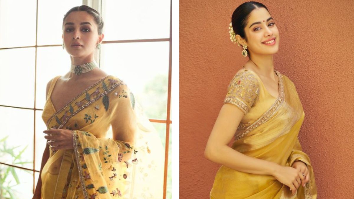 Sharad Navratri 2024 Day 1 Alia Bhatt To Janhvi Kapoor, Take Yellow