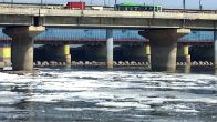 Delhi: Toxic Foam Floating On Yamuna Raises Concern, BJP Calls Out AAP Govt