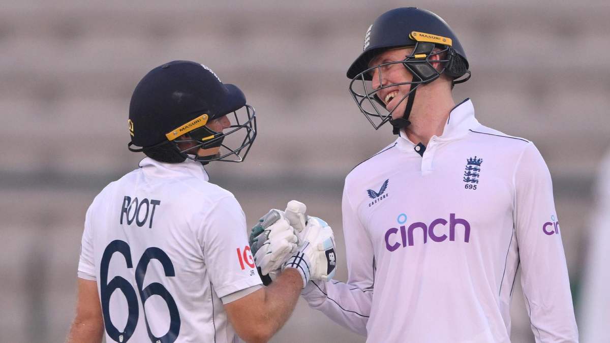 Zak Crawley and Joe Root (Photo Credit: X-Platform)