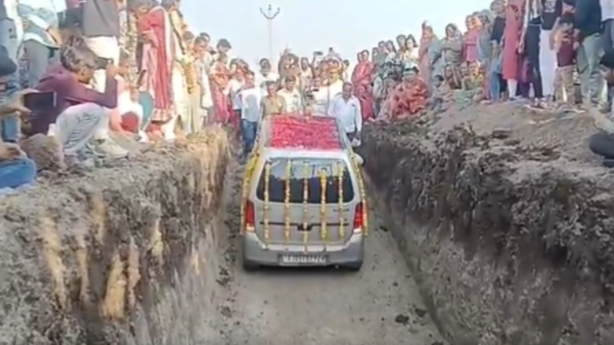 Gujarat Family’s Tribute to ‘Lucky Car’ Sparks Social Media Frenzy