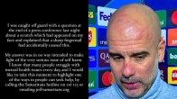 Pep Guardiola gives clarification on bizarre comment