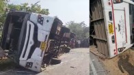 Bus accident occurred on the Gondia-Kohmara State Highway